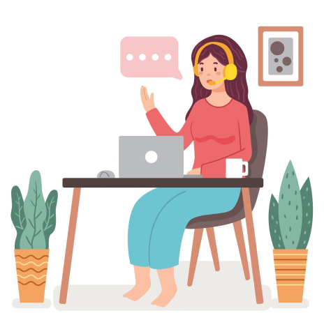 Therapy Support Asset Graphic Illustration